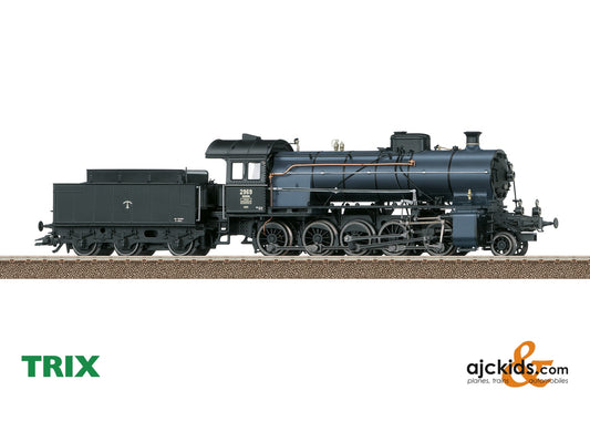 Trix 25254 - Class C 5/6 Elephant Steam Locomotive with a Tender