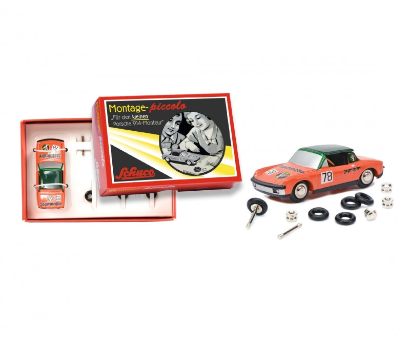 Schuco 450560600 - Piccolo construction kit, Porsche 914, Jägermeister –  Ajckids