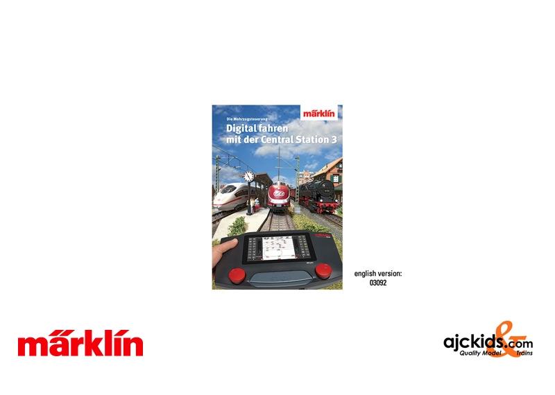 Marklin 03092 - Book - Digital Control with Central Station 3, English text