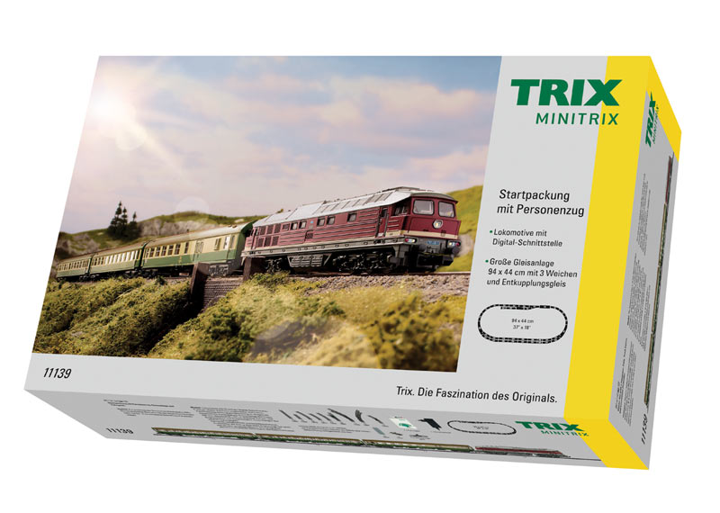 Trix 11139 - Starter Set with a Passenger Train