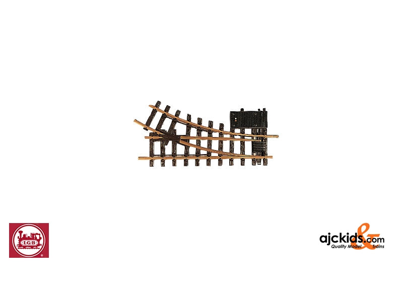 LGB 12050 - Electric Turnout, Right, R1, 30°