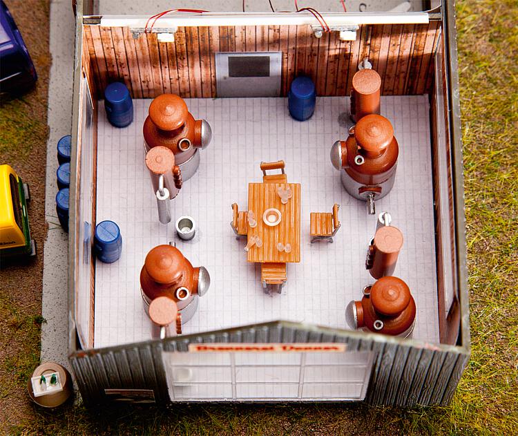 Faller 130194 - Distillery with Accessories