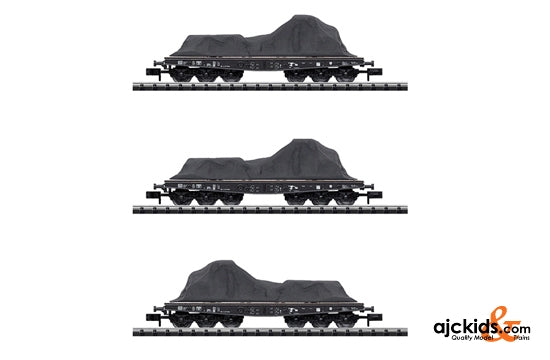 Trix 15040 - Heavy Duty Transport Car Set (3)