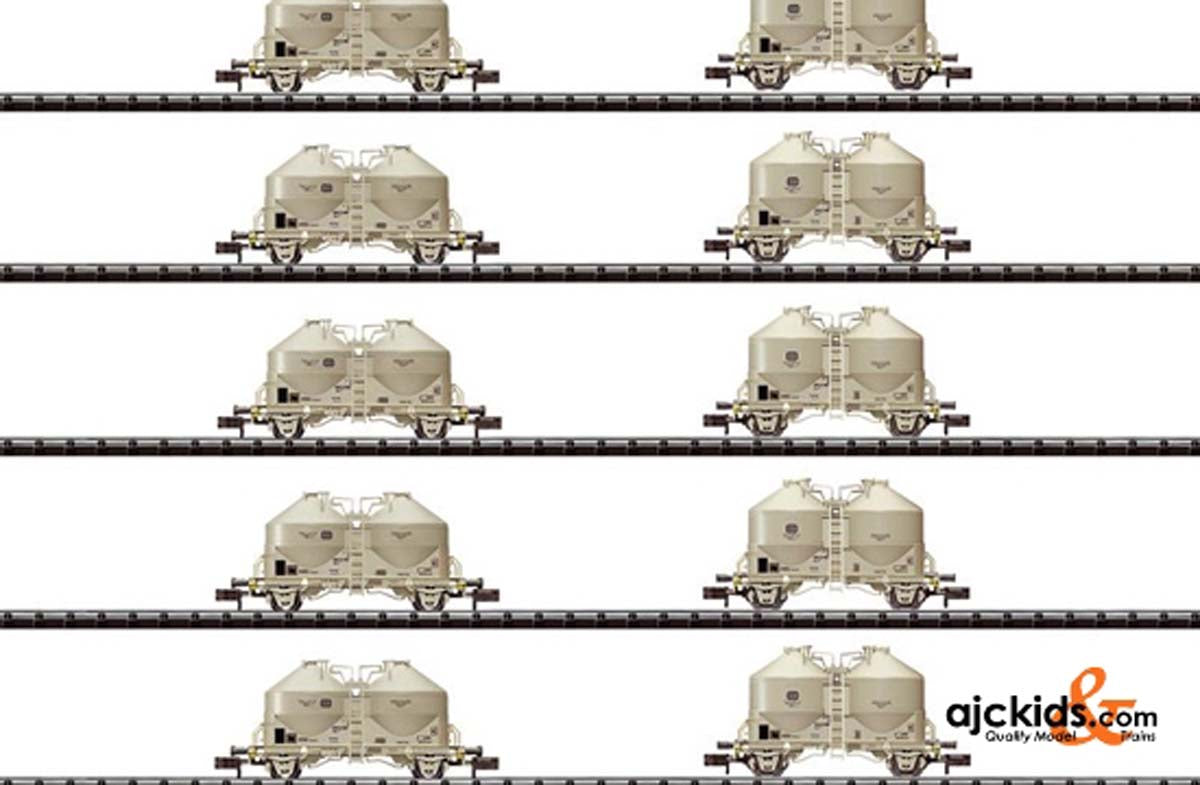 Trix 15258 - Silo Car Set (10 cars)