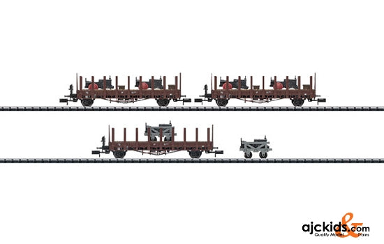 Trix 15283 - Lanz Transport Stake Car Set