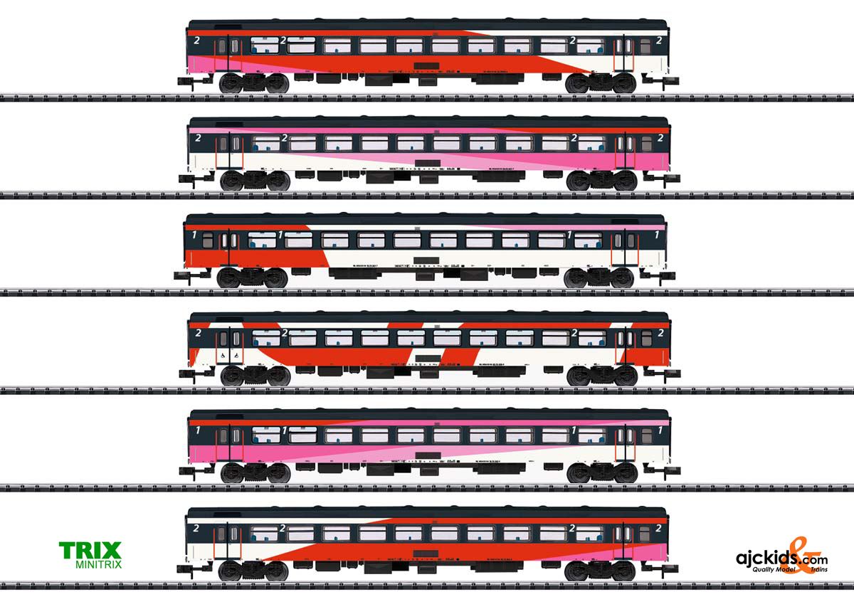 Trix 15389 - ICRm Express Train Passenger Car Set