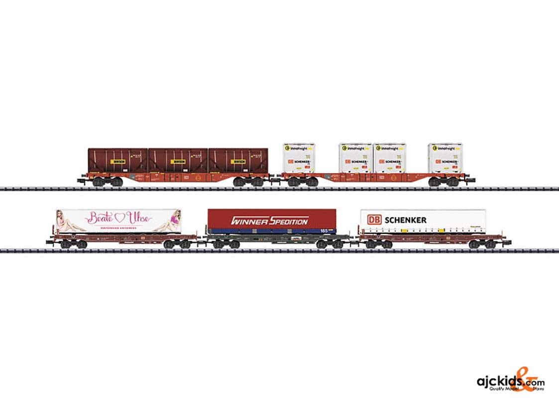 Trix 15399 - Combination Transport Car Set