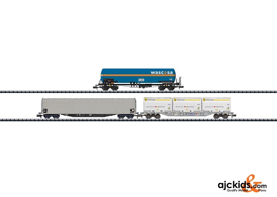 Trix 15443 - Freight Transport Car Set