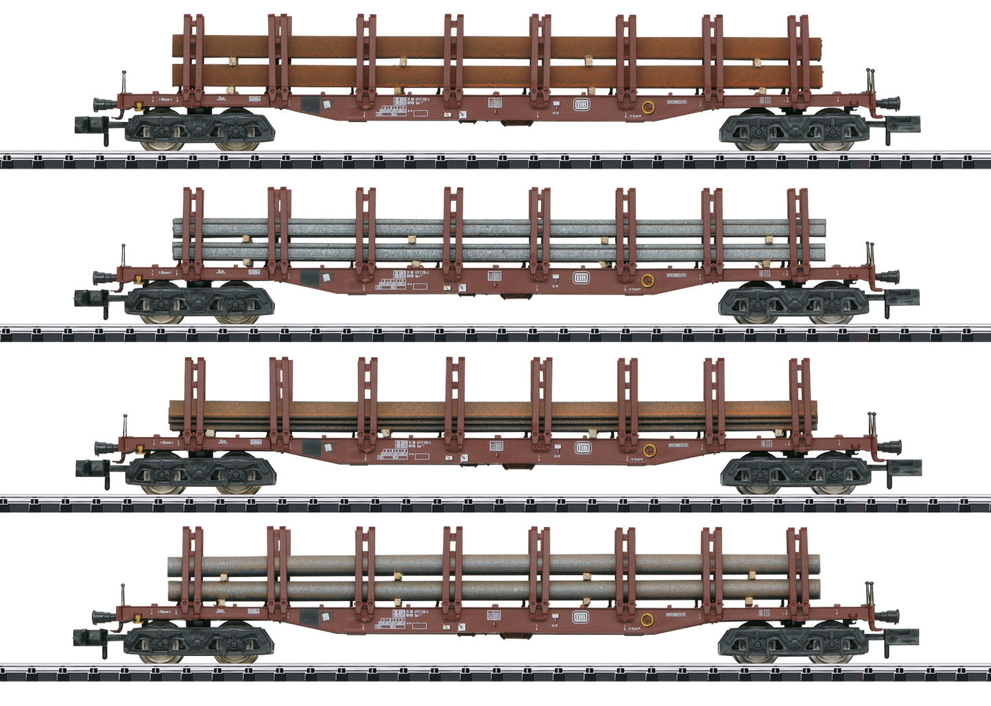 Trix 15484 - Steel Transport freight car set