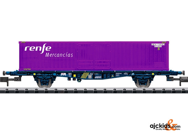 Trix 15649 - RENFE Container Transport Car