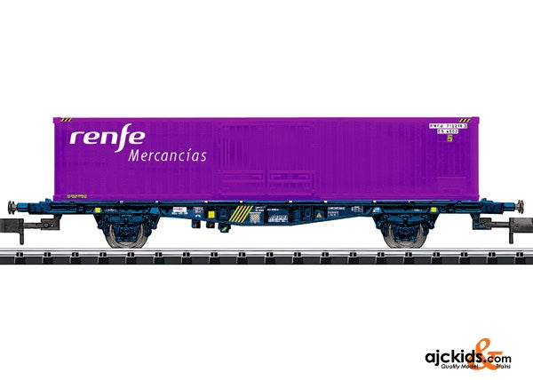 Trix 15649 - RENFE Container Transport Car