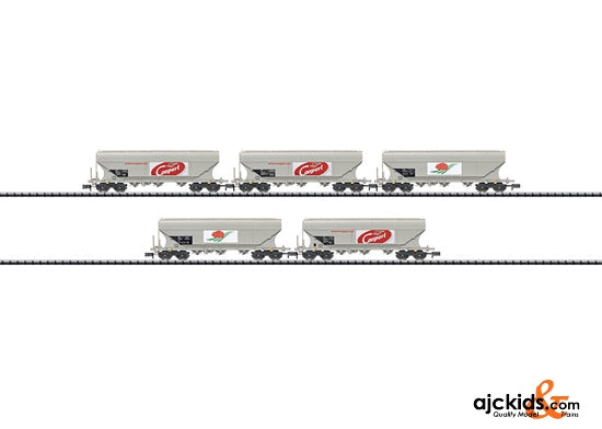 Trix 15668 - Grain Hopper Car Set