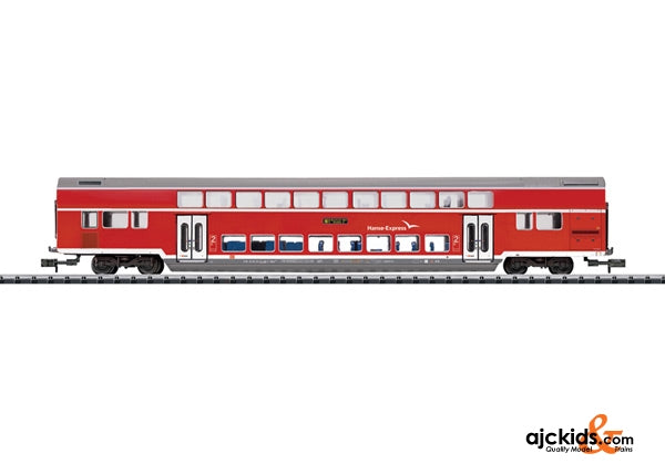 Trix 15775 - DB AG type DBpza 780.1 Hanseatic Express Bi-Level Car; 2nd class