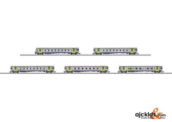 Trix 15917 - BLS Express Train Passenger Car Set
