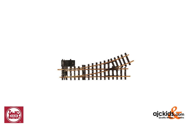 LGB 16150 - Electric Switch, Left, R3, 22.5°