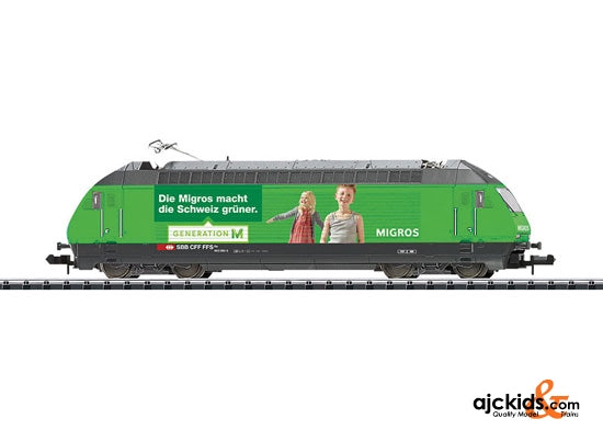 Trix 16763 - SBB cl Re 460 MIGROS Electric Locomotive (Sound)