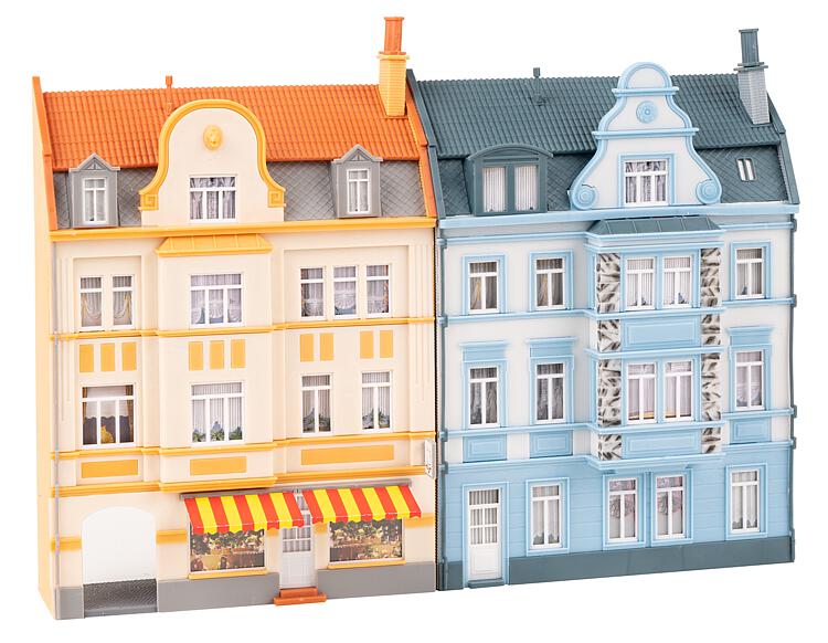 Faller 191757 - 2 Urban relief houses, 3 stories