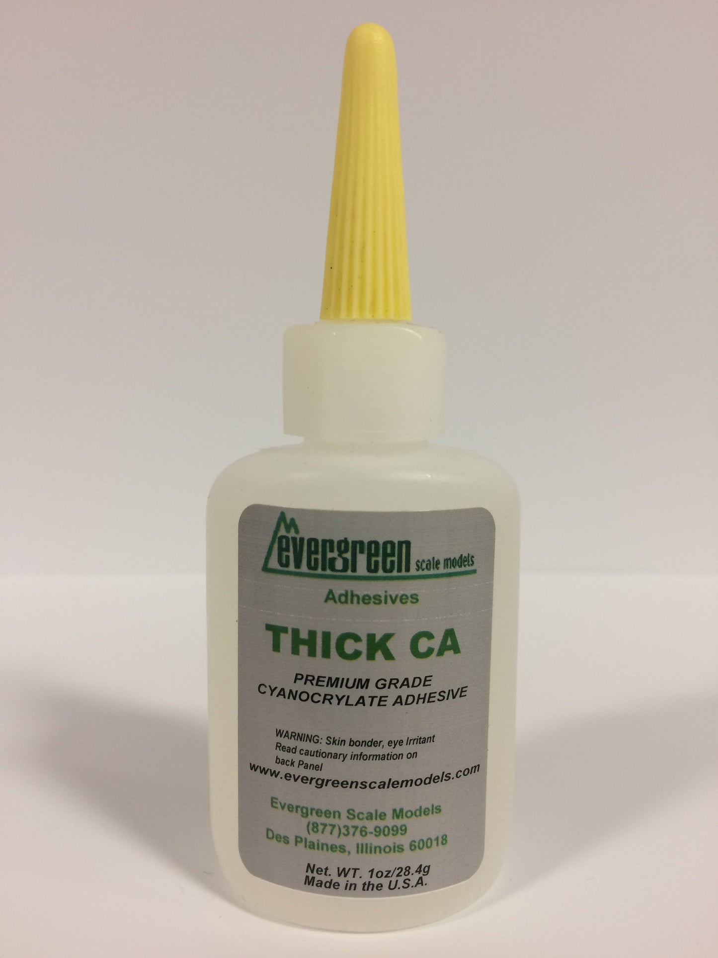 Evergreen CA glue for plastic models and kits