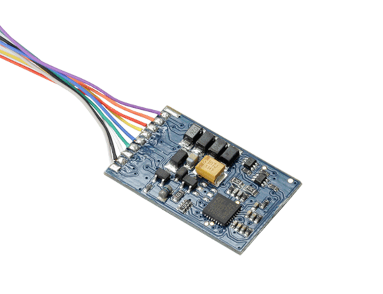 ESU 53611 - LokPilot Standard DCC decoder, 4 outputs, with 8-pin plug