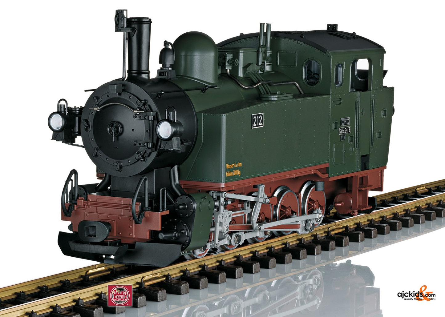 LGB 20481 - Saxon State Railroad Class VI K Steam Locomotive