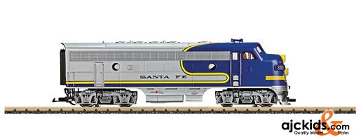 LGB 20576 - Santa Fe F7 A Unit Diesel Locomotive, Road No. 330