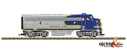 LGB 20577 - Santa Fe F7 A Unit Diesel Locomotive, Road No. 333