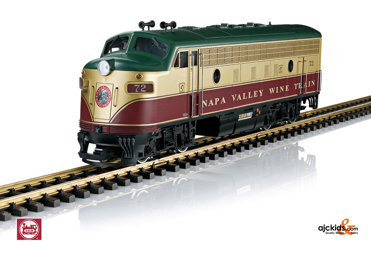 LGB 20580 - EMD F7A Napa Valley Wine Train Diesel Locomotive