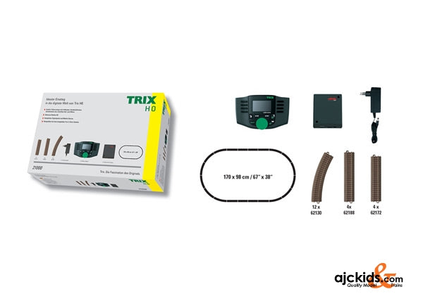 Trix 21000 - A Digital Start: C-Track and Mobile Station. 120 Volts