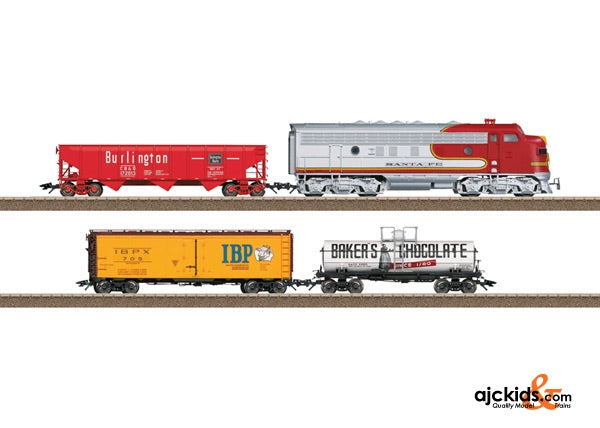 Trix 21529 - Santa Fe Digital Starter Set. 120 Volts