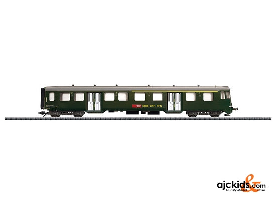 Trix 23345 - SBB/CFF/FFS type ABt Lightweight Steel Cab Control Car