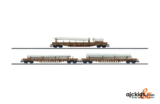 Trix 24545 - Wind Power Installation Car Set