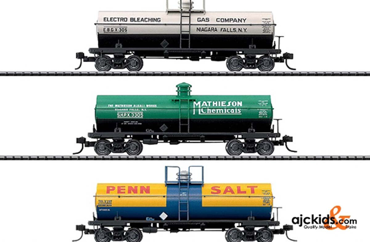 Trix 24908 - Freight Car Set Tankcars USA