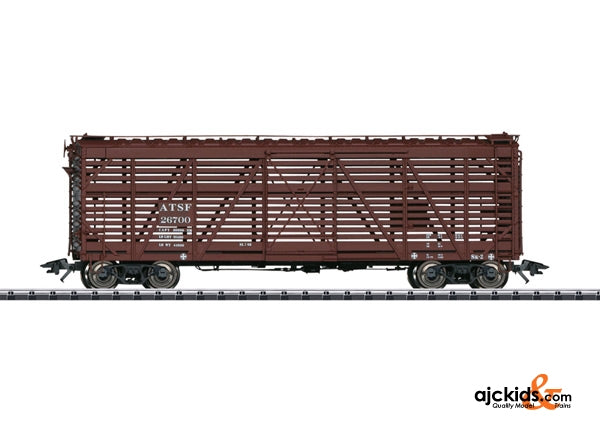 Trix 24921 - AT & SF Stock Car; Era III (RP25)