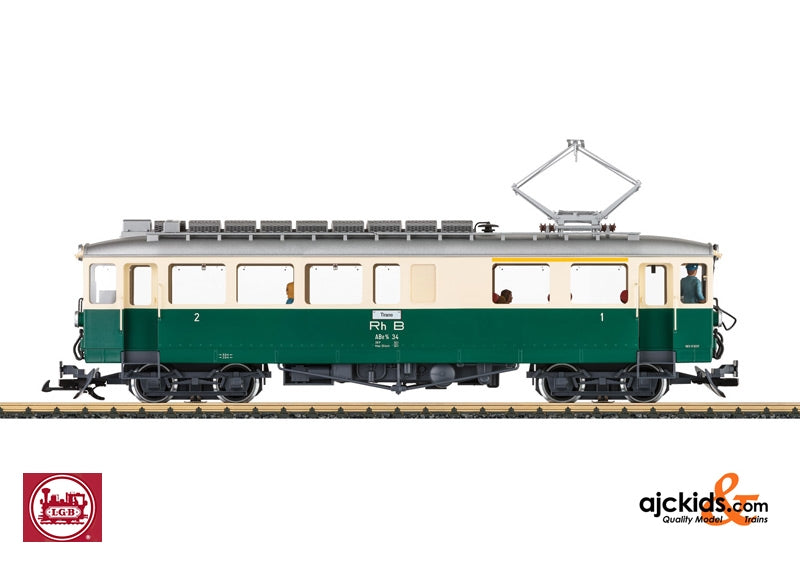 LGB 25390 - RhB ABe 4/4 Powered Rail Car, Era III