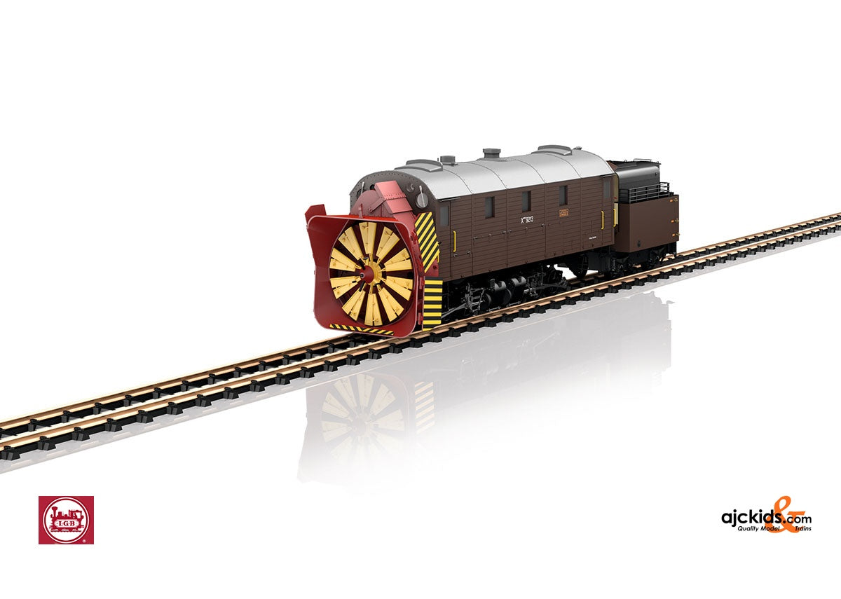LGB 26605 - RhB Xrot Steam Rotary Snowplow