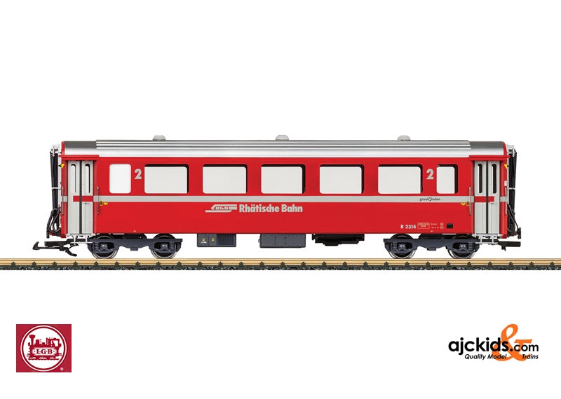 LGB 30676 - RhB Express Train Passenger Car, 2nd Class