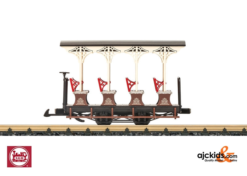 LGB 31432 - Open-Air Observation Car, 1st class