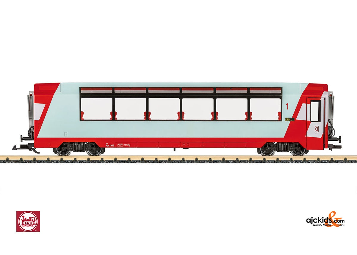 LGB 33666 - Panorama Car 1st Clss RhB