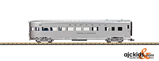 LGB 36590 - Santa Fe Streamliner Observation Car