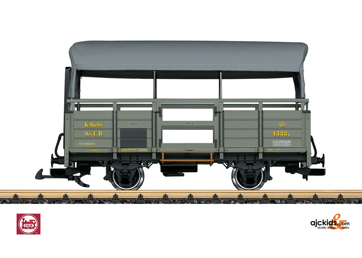 LGB 40271 - SOEG Freight Car, Car Number 4333K, Era VI