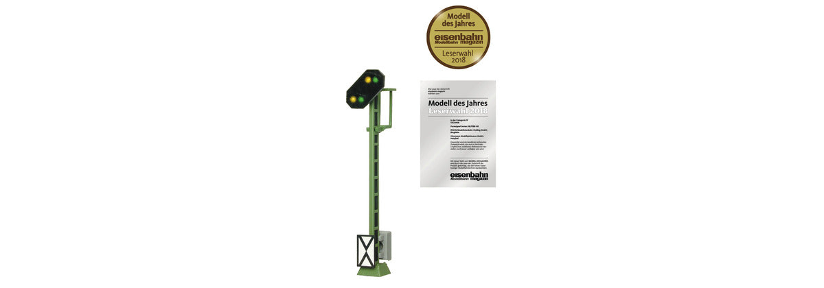 Roco 40600 - H0 Color light distant signal, DB