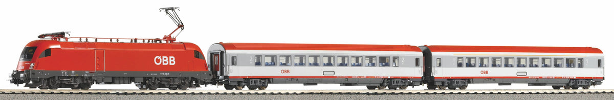 Piko 59104 - Roadbed PSC wlan Start Set OBB Taurus w/2 Cars V