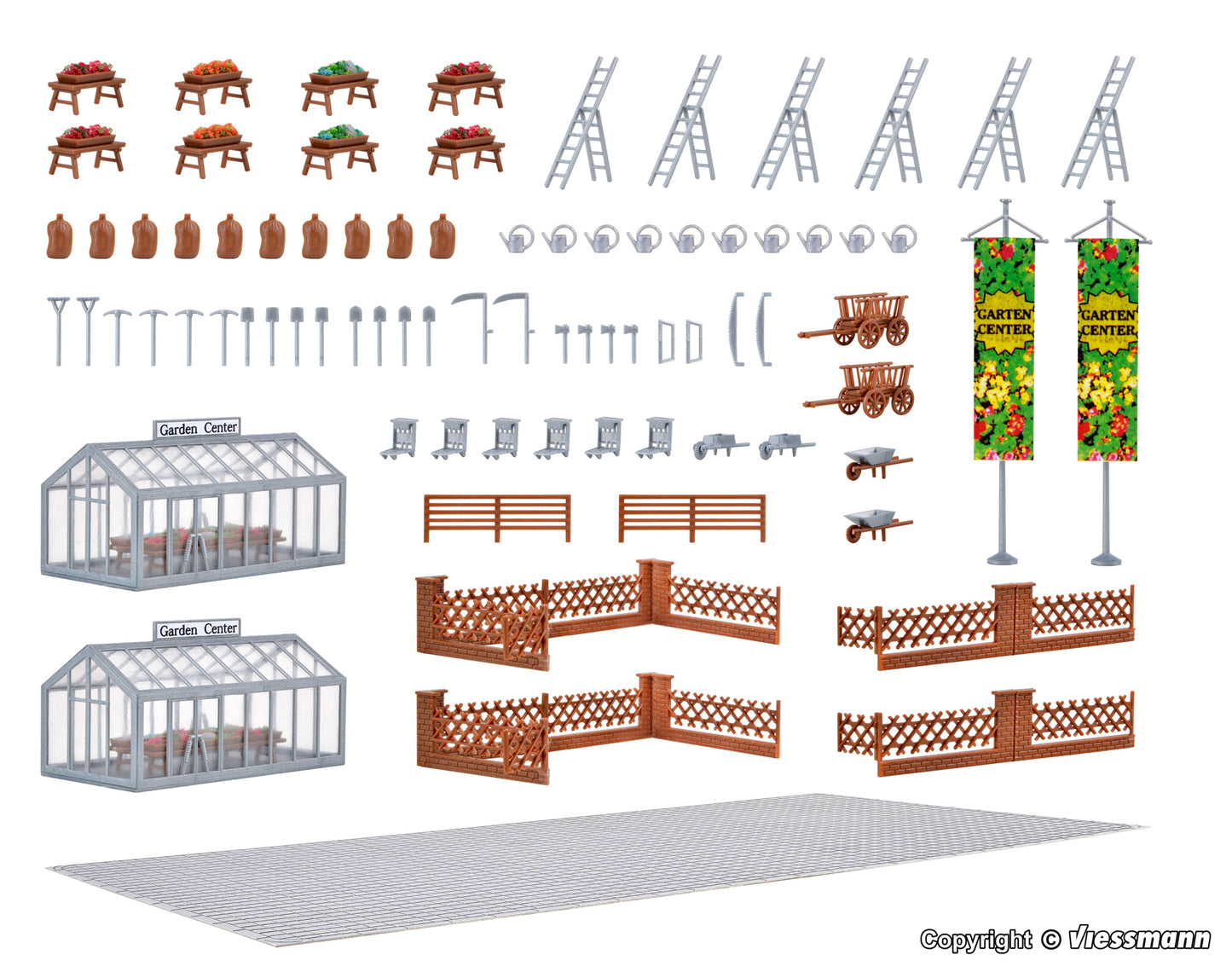 Vollmer 3644 - Garden center