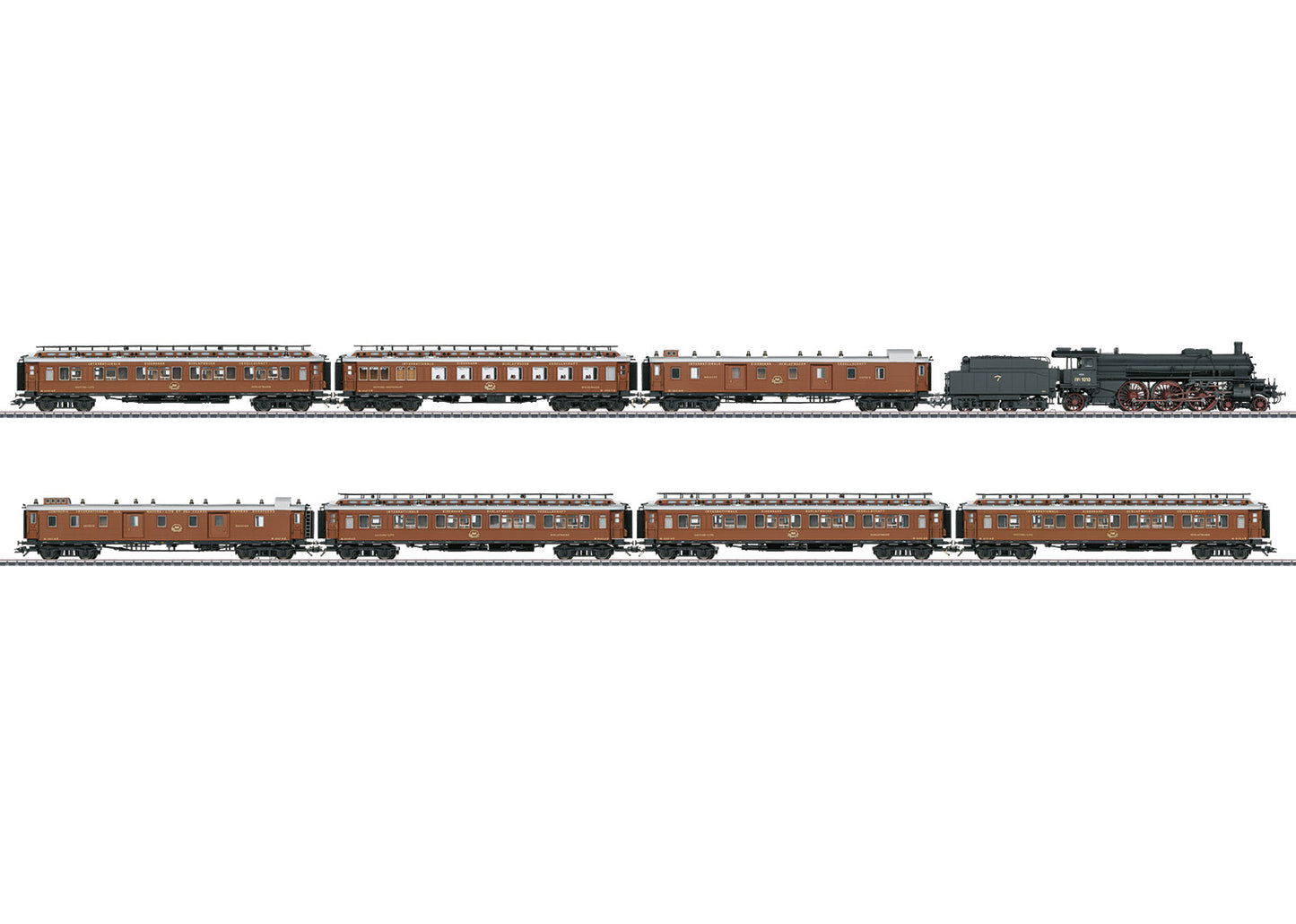Marklin 26922 - Orient Express Train Set with a Baden Class IV
