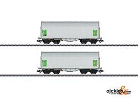 Marklin 47217 - Green Cargo Type Shmmns Sliding Tarp 2-Car Set Era VI
