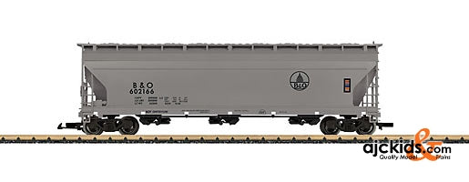 LGB 47820 - Baltimore & Ohio Center Flow Hopper Car