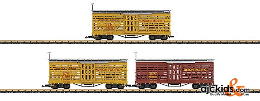 LGB 48681 - UP Livestock Car SetCar