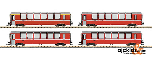 LGB 49660 - Bernina Express Car Set (4 cars)