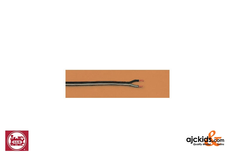 LGB 50140 - 2 Conductor Wire Black/White (65 feet)