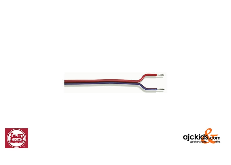LGB 51235 - Double-Conductor Wire blue/red